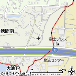愛知県名古屋市緑区桶狭間南1406周辺の地図