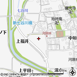京都府亀岡市河原林町河原尻周辺の地図