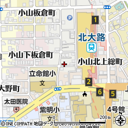 タイムズ北大路ビブレ前駐車場 京都市 駐車場 コインパーキング の住所 地図 マピオン電話帳