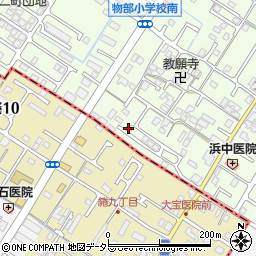 滋賀県守山市二町町185-7周辺の地図