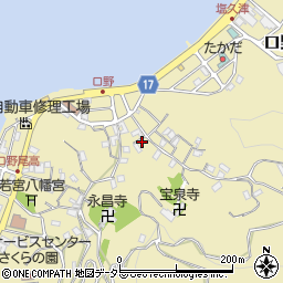 静岡県沼津市口野121周辺の地図