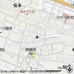 三重県桑名市和泉203周辺の地図