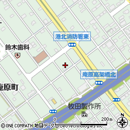昭和鉄工所　清水物流センター周辺の地図