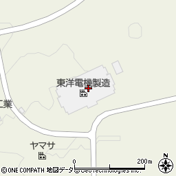 東洋電機製造株式会社　滋賀竜王製作所周辺の地図