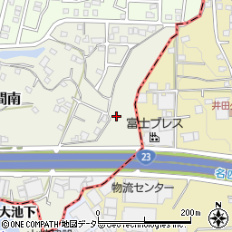 愛知県名古屋市緑区桶狭間南1316周辺の地図