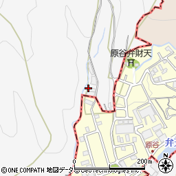 京都府京都市右京区鳴滝宇多野谷周辺の地図