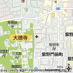 京都府京都市北区紫野上門前町30周辺の地図