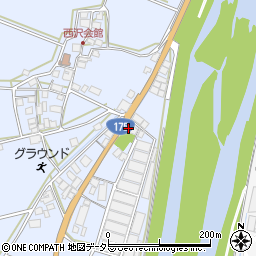 兵庫県西脇市黒田庄町西澤330周辺の地図