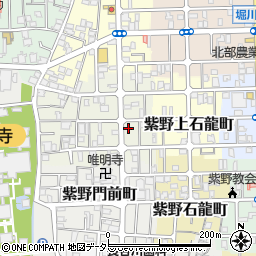 京都府京都市北区紫野上門前町94周辺の地図