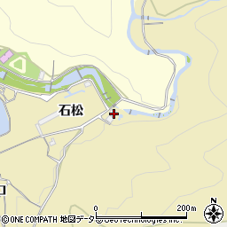 千山荘周辺の地図