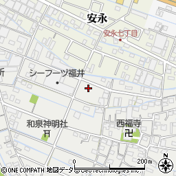 三重県桑名市和泉64-3周辺の地図