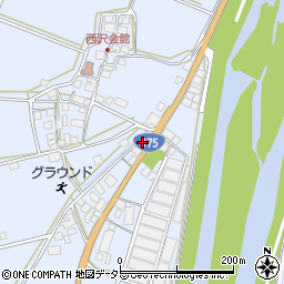 兵庫県西脇市黒田庄町西澤215周辺の地図