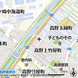 京都府京都市左京区高野上竹屋町10-53周辺の地図