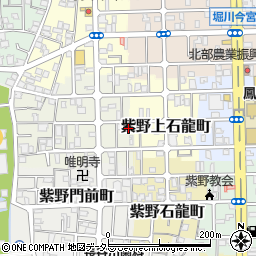 京都府京都市北区紫野上門前町89周辺の地図