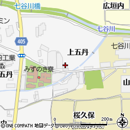 京都府亀岡市河原林町河原尻上五丹12周辺の地図