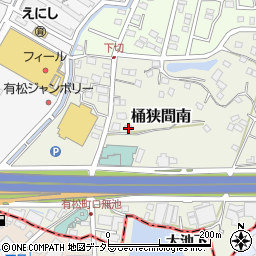 愛知県名古屋市緑区桶狭間南304周辺の地図