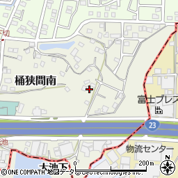 愛知県名古屋市緑区桶狭間南649周辺の地図