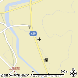 兵庫県宍粟市山崎町上牧谷1039周辺の地図