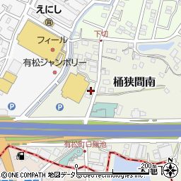 愛知県名古屋市緑区桶狭間南204周辺の地図