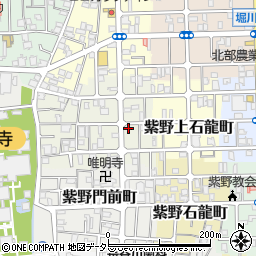 京都府京都市北区紫野上門前町93周辺の地図