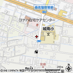 三重県桑名市和泉208-1周辺の地図