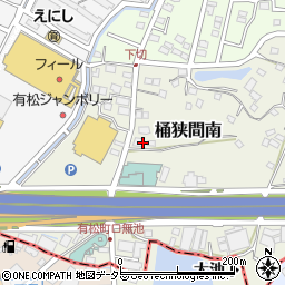 愛知県名古屋市緑区桶狭間南303周辺の地図