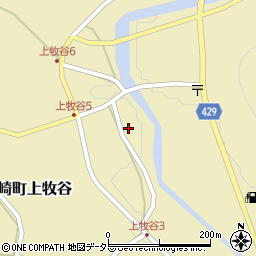 兵庫県宍粟市山崎町上牧谷464周辺の地図