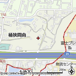 愛知県名古屋市緑区桶狭間南654周辺の地図