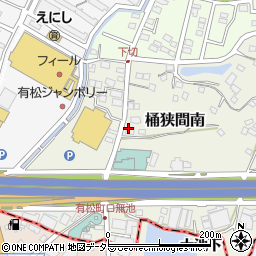 愛知県名古屋市緑区桶狭間南301周辺の地図