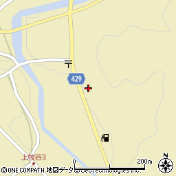 兵庫県宍粟市山崎町上牧谷1031周辺の地図