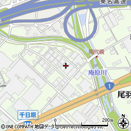 静岡県静岡市清水区尾羽123-1周辺の地図