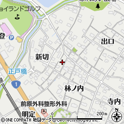 愛知県豊明市阿野町新切13-1周辺の地図