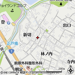 愛知県豊明市阿野町新切13周辺の地図