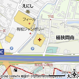 愛知県名古屋市緑区桶狭間南201周辺の地図