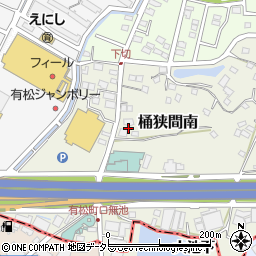 愛知県名古屋市緑区桶狭間南567周辺の地図