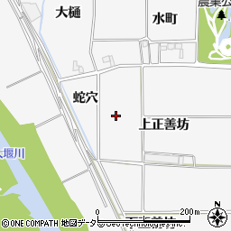 京都府亀岡市河原林町河原尻蛇穴周辺の地図