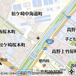 京都府京都市左京区松ケ崎東桜木町27周辺の地図