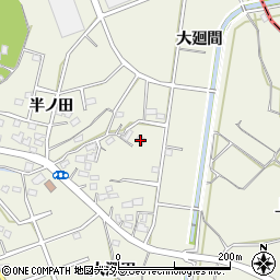 愛知県大府市共和町上徳周辺の地図
