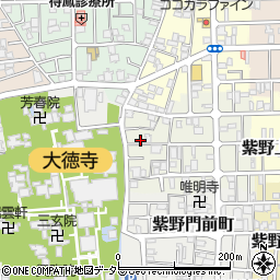 京都府京都市北区紫野上門前町35周辺の地図