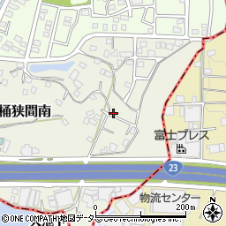 愛知県名古屋市緑区桶狭間南730周辺の地図