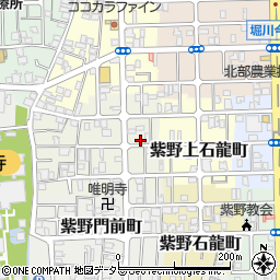 京都府京都市北区紫野上門前町86周辺の地図