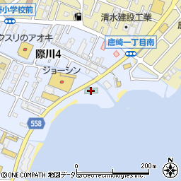ｃａｆｅ大津周辺の地図