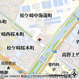 京都府京都市左京区松ケ崎東桜木町25周辺の地図