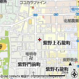 京都府京都市北区紫野上門前町86-1周辺の地図