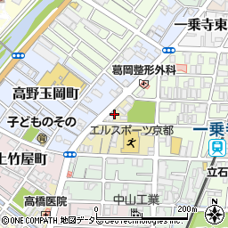 京都府京都市左京区一乗寺高槻町7周辺の地図