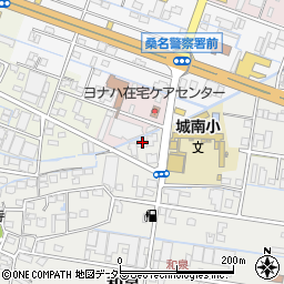 三重県桑名市和泉207周辺の地図