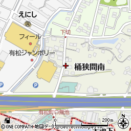 愛知県名古屋市緑区桶狭間南570周辺の地図