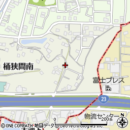 愛知県名古屋市緑区桶狭間南642周辺の地図