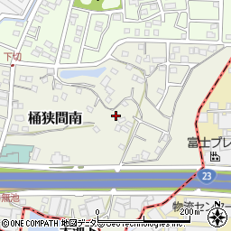 愛知県名古屋市緑区桶狭間南626周辺の地図