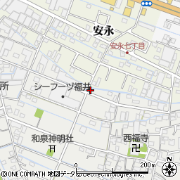 三重県桑名市和泉63周辺の地図